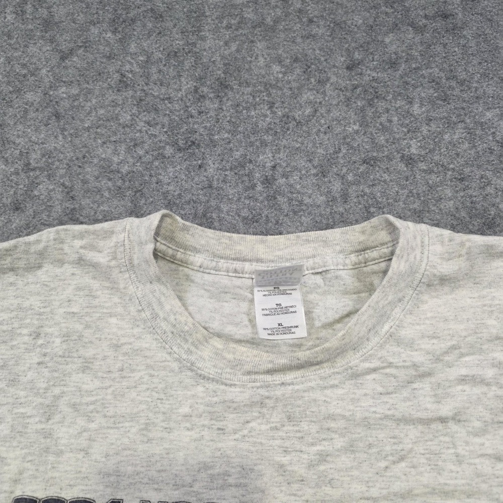 Vintage UConn Huskies T‎ Shirt Mens XL Gray NCAA Basketball 2004 Champs Gildan - Picture 6 of 11